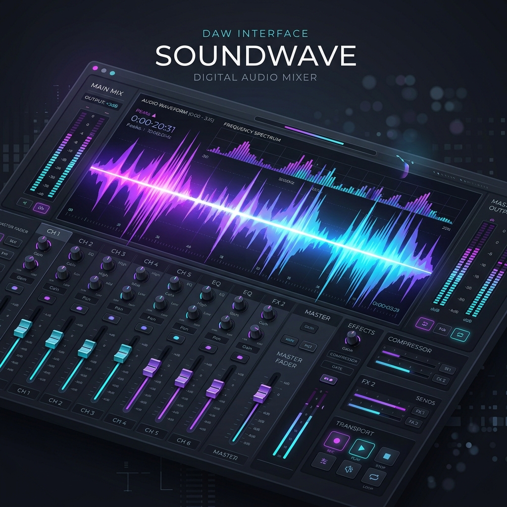 ChurchMixDSP App Graphic